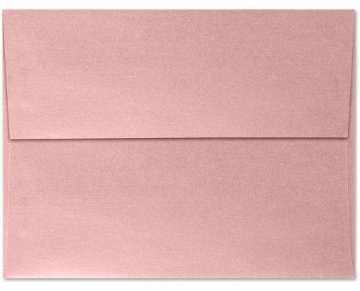 A4 Invitation Envelope (4 1/4 x 6 1/4) Misty Rose Metallic