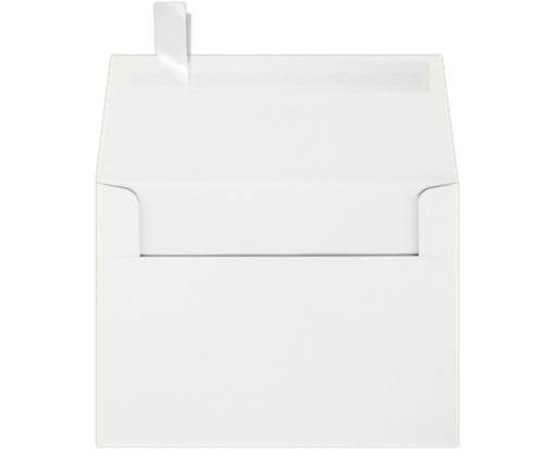 A6 Invitation Envelope (4 3/4 x 6 1/2) Natural White - 100% Cotton