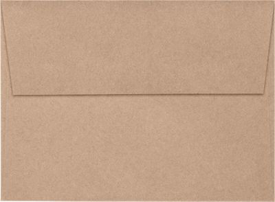 a7 brown kraft paper envelopes