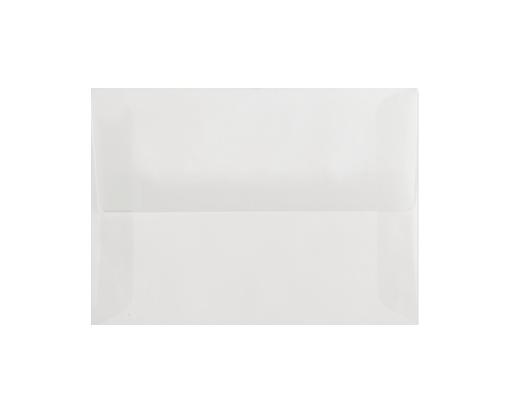 A8 Invitation Envelope (5 1/2 x 8 1/8) Clear Translucent