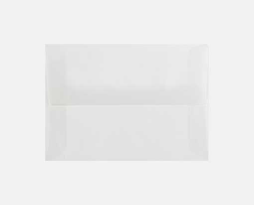 Clear Translucent A10 Envelopes | Square Flap | (6 x 9 1/2) | Envelopes.com
