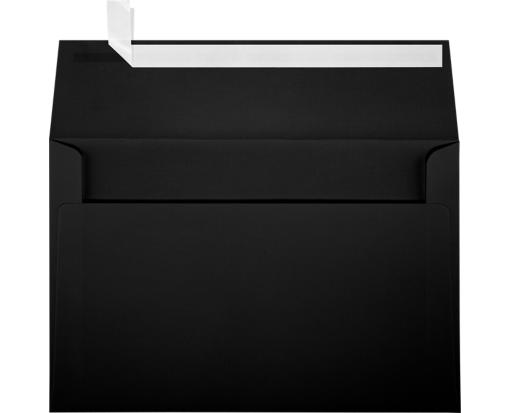 A9 Invitation Envelope (5 3/4 x 8 3/4) Black Linen
