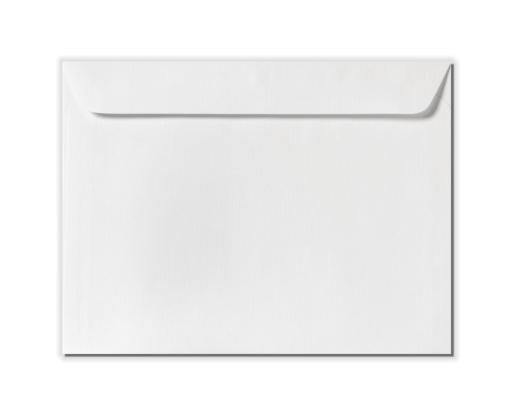 9 x 12 Booklet Envelope White Linen