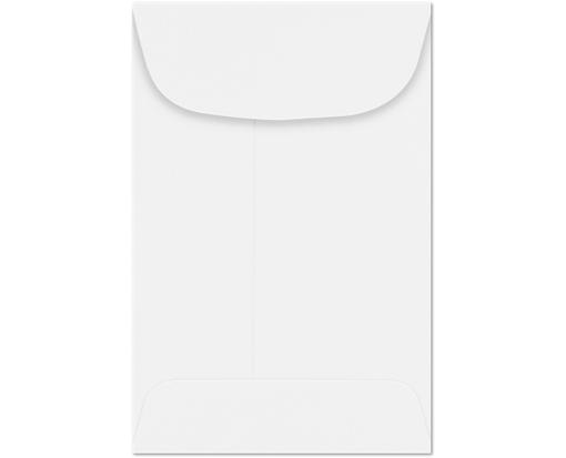 #4 Coin Envelope (3 x 4 1/2) 80lb. White Wove