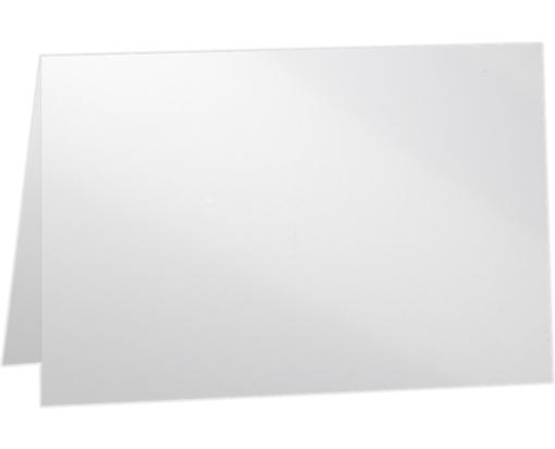 A1 Folded Card (3 1/2 x 4 7/8) Glossy White