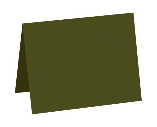 A1 Folded Card (3 1/2 x 4 7/8) Olive