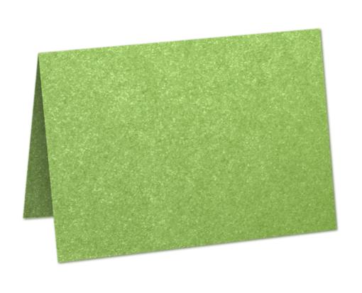 A1 Folded Card (3 1/2 x 4 7/8) Fairway Metallic