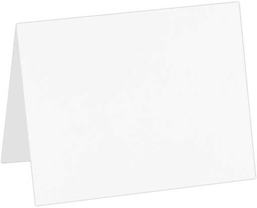 130lb White A2 Folded Cards (4 1/4 x 5 1/2) Notecards Envelopes com