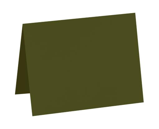A2 Folded Card (4 1/4 x 5 1/2) Olive