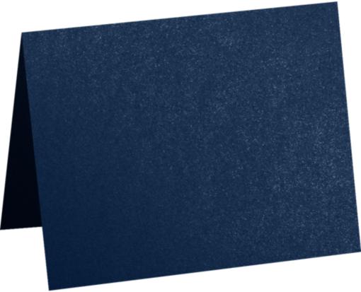 A2 Folded Card (4 1/4 x 5 1/2) Lapis Metallic - Stardream®