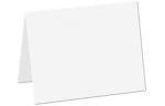 A6 Folded Card (4 5/8 x 6 1/4) White 120lb.