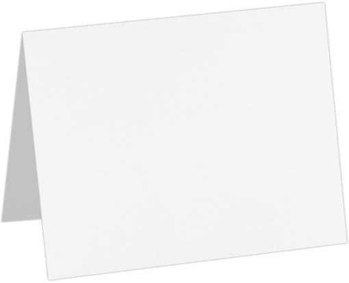 A6 Folded Card (4 5/8 x 6 1/4) White - 100% Recycled