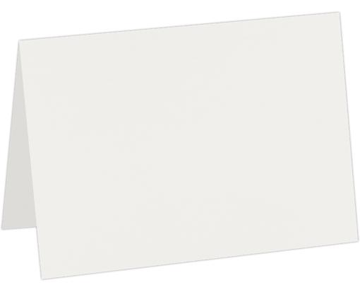A7 Folded Card (5 1/8 x 7 ) Natural White 100% Cotton 118lb.