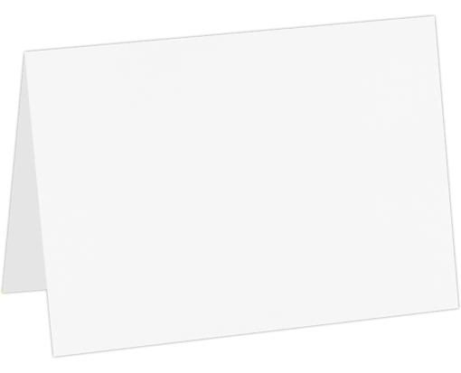 A7 Folded Card (5 1/8 x 7 ) White