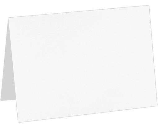 A7 Folded Card (5 1/8 x 7 ) 130lb. White