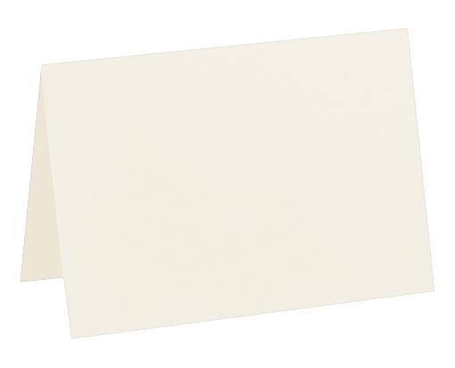 A7 Folded Card (5 1/8 x 7 ) 100% Recycled - Natural