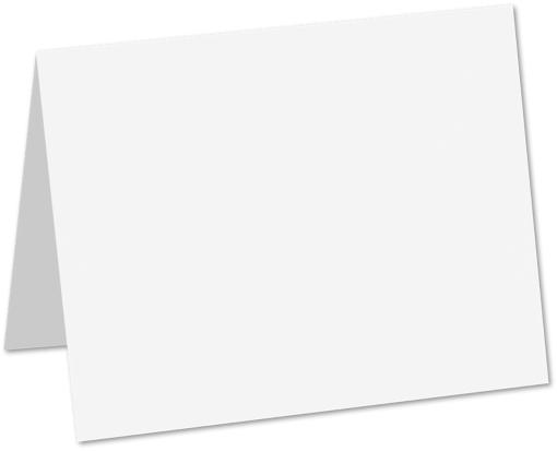 A9 Folded Card (5 1/2 x 8 1/2) Bright White 80lb.