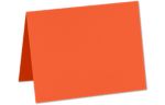 A9 Folded Card (5 1/2 x 8 1/2) Tangerine