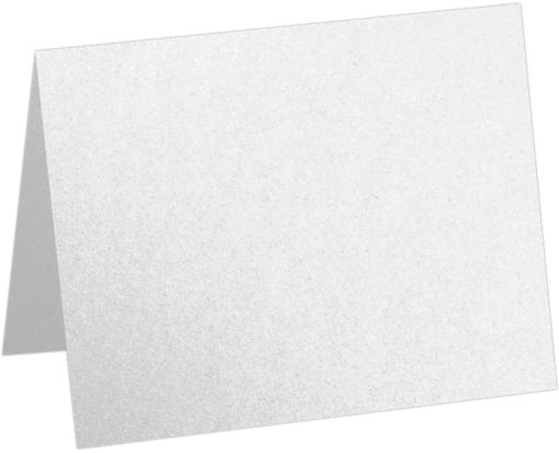 A9 Folded Card (5 1/2 x 8 1/2) Crystal Metallic