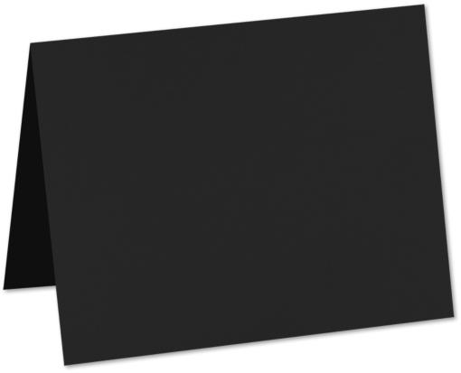 A9 Folded Card (5 1/2 x 8 1/2) Midnight Black