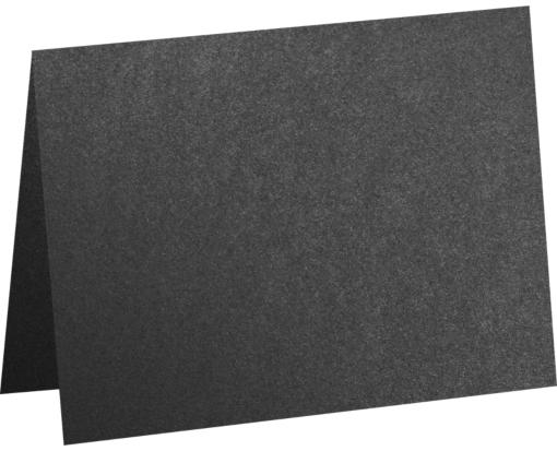 #17 Mini Folded Card (2 9/16 x 3 9/16) Anthracite Metallic