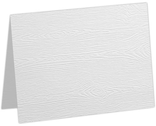 #17 Mini Folded Card (2 9/16 x 3 9/16) White Birch Woodgrain