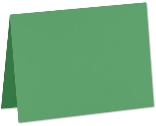 #17 Mini Folded Card (2 9/16 x 3 9/16) Holiday Green