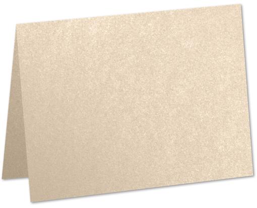 #17 Mini Folded Card (2 9/16 x 3 9/16) Taupe Metallic