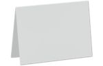 #17 Mini Folded Card (2 9/16 x 3 9/16) 100% Cotton - Gray