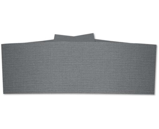 5 x 1 1/2 Belly Band Sterling Gray Linen