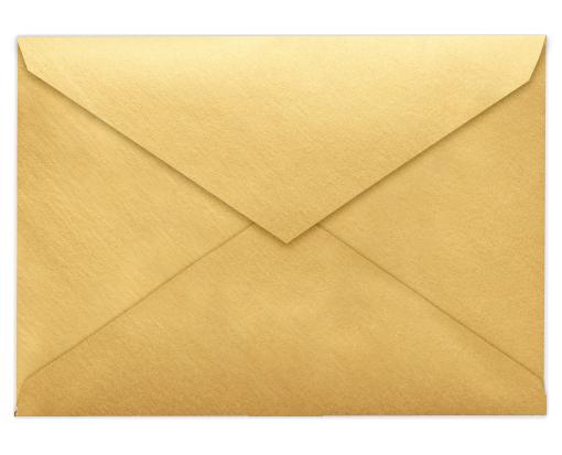 5 1/2 BAR Envelope (4 3/8 x 5 3/4) Gold Metallic