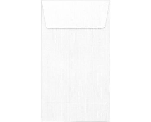 #5 1/2 Coin Envelope (3 1/8 x 5 1/2) White Linen