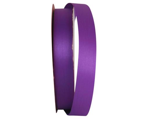 7/8" Aqua Satin Ribbon, 100 Yards Purple