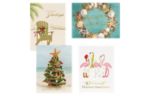 4 1/4 x 6 1/2 Folded Card Set (Pack of 16) Warmest Wishes Holiday