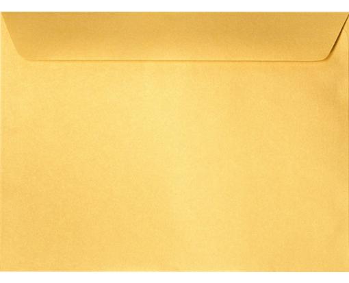 9 x 12 Booklet Envelope Gold Metallic