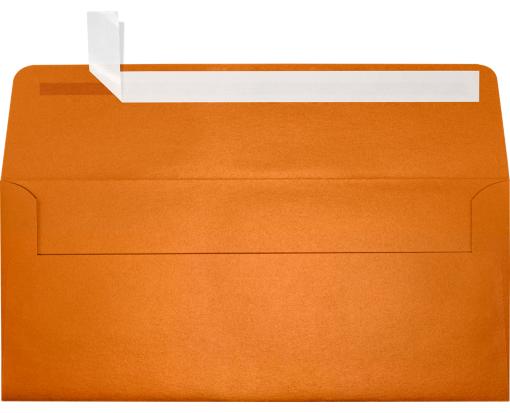#10 Square Flap Envelope (4 1/8 x 9 1/2) Flame Metallic