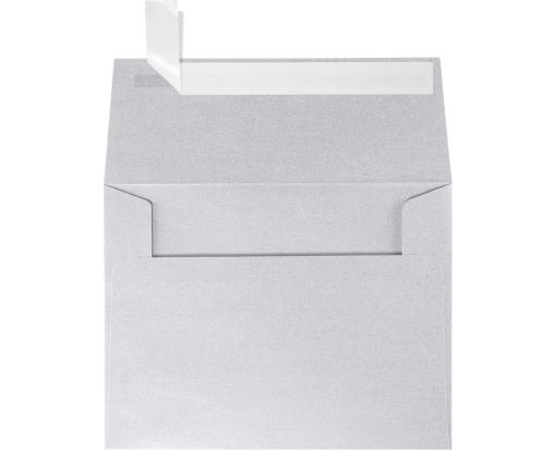 A2 Invitation Envelope (4 3/8 x 5 3/4) Silver Metallic