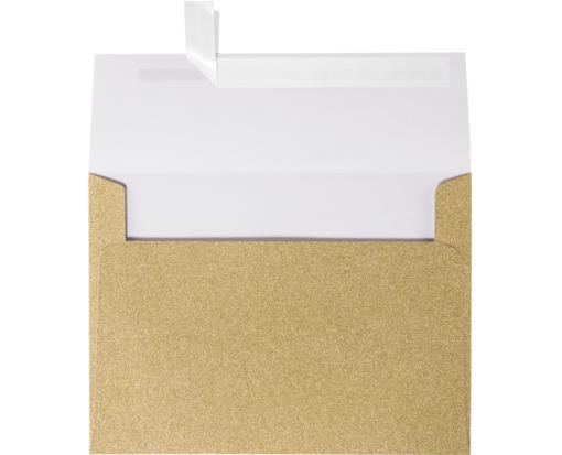 A7 Invitation Envelope (5 1/4 x 7 1/4) Gold Sparkle