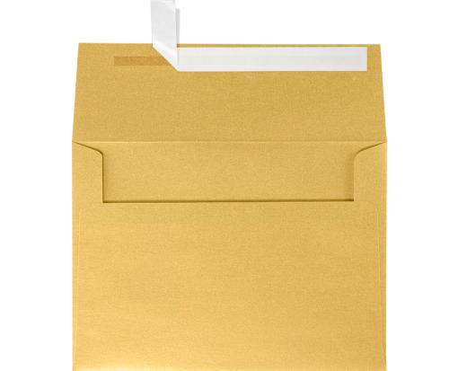 A7 Invitation Envelope (5 1/4 x 7 1/4) Gold Metallic