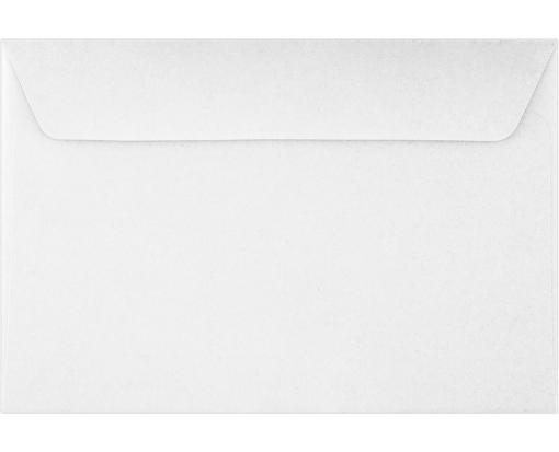 6 x 9 Booklet Envelope White - 30% Recycled