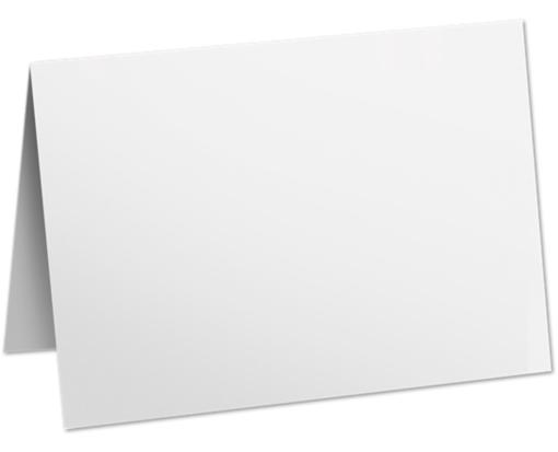 5 x 7 Folded Card Bright White 80lb.