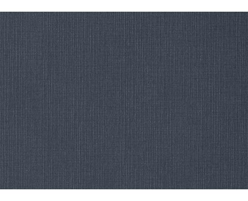 5 x 7 Flat Card Nautical Blue Linen