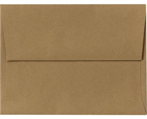 regel dronken Fondsen A2 Invitation Envelope, 4 3/8 x 5 3/4, 70lb. Fiber Kraft | Envelopes.com
