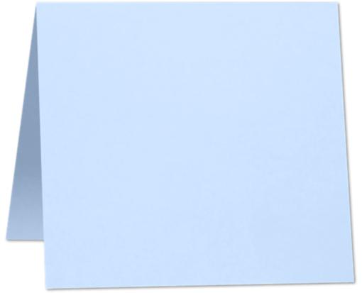 5 x 5 Square Folded Card Baby Blue