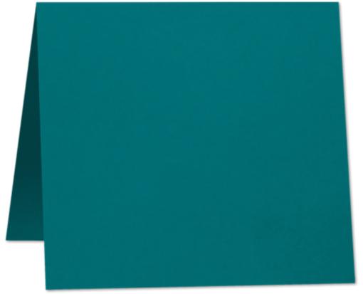 5 x 5 Square Folded Card Teal