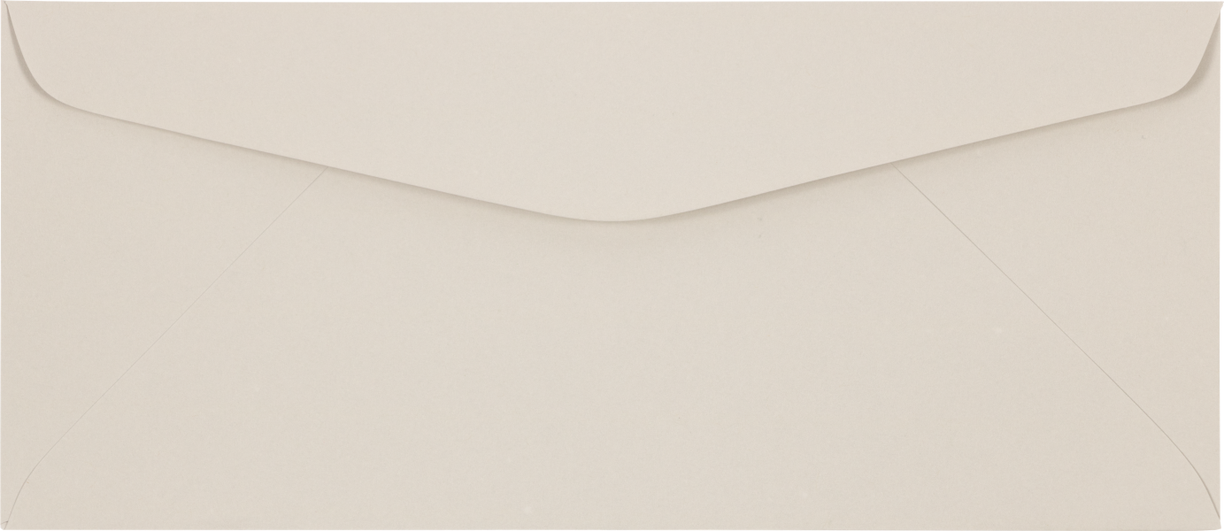 Pastel Gray 10 Envelopes Regular 4 1 8 X 9 1 2