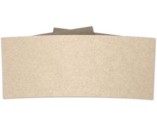 6 1/4 Belly Band Taupe Metallic