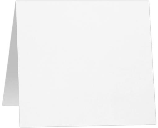 6 1/4 x 6 1/4 Square Folded Card Bright White