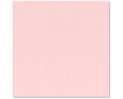 6 1/4 x 6 1/4 Square Flat Card Candy Pink