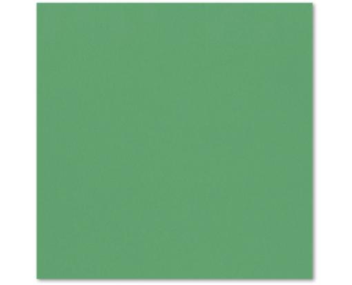 6 1/4 x 6 1/4 Square Flat Card Holiday Green